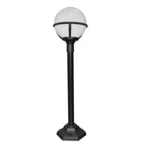 Elstead Glenbeigh 1 Light Floor Lamp Black / Large