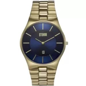Storm Slim-X Xl Gold Blue Watch