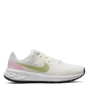Nike Revolution 6 Big Kids Running Shoe - White