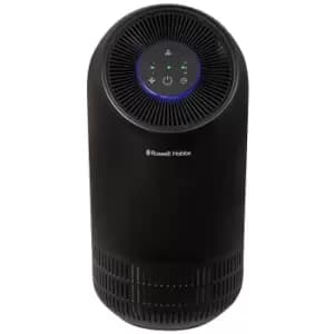 Russell Hobbs RHAP1001B Clean Air Compact Air Purifier with Touch Control - Black