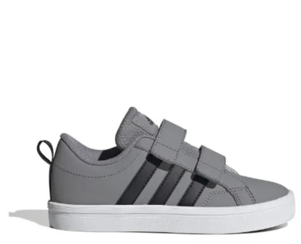 adidas Vs Pace 2.0 Shoes Infants Low Trainers C10 (28) Grey 02180602100