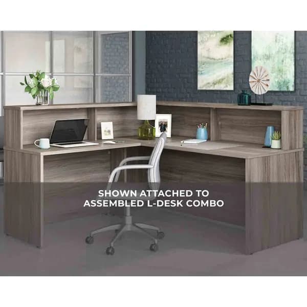 Affiliate Low Reception Hutch 1800mm Hudson Elm Finish - 5427455 -