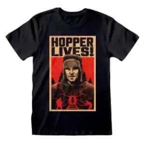 Stranger Things T-Shirt Hopper Lives Size S