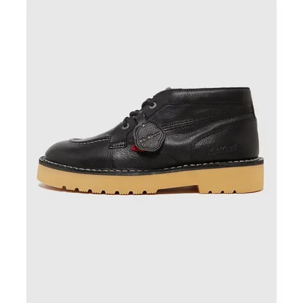 Kickers Daltrey Chunk Leather Boots - Black 9