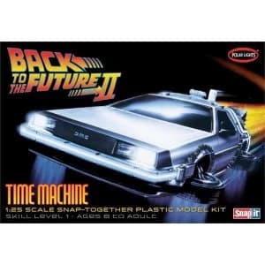 Back To the Future II Time Machine 125 Model Snap Kit