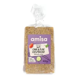 Amisa - Spelt Crispbread - Chia Seed & Flax Omega
