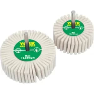 30MMX30MM Felt Flap Wheel 6MM Shank