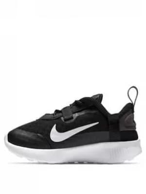 Nike Infant's Reposto, Black/White, Size 5.5