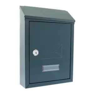 Sterling Avon Compact Post Box - Green