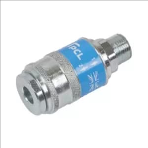Sealey PCL Safeflow Safety Coupling Body Male 3/8"BSPT