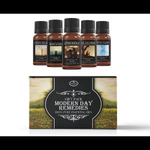 Mystic Moments Modern Day Remedies Essential Oils Blend Starter Pack