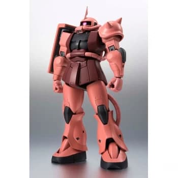Zaku Ii Char (Robot Spirits) Bandai Action Figure