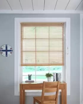 Little Black Book 25mm Venetian Blind - Natural - 110x160cm