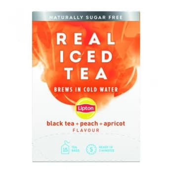 Lipton Cold Brew Black Tea Peach Pack of 15 67737978