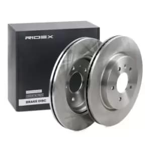 RIDEX Brake disc Rear Axle 82B1269 Brake rotor,Brake discs OPEL,VAUXHALL,ZAFIRA TOURER C (P12),ZAFIRA Mk III (P12)