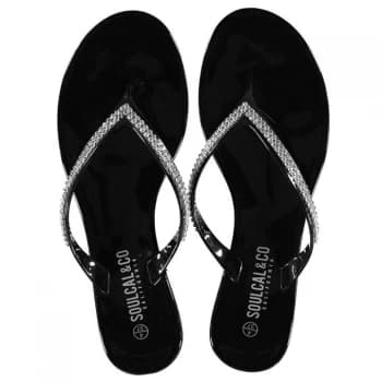 SoulCal Jelly Sandals Ladies - Black