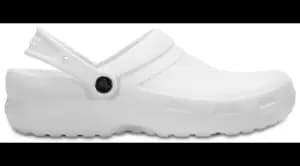 Crocs Specialist II Work Clogs Unisex White W10/M9