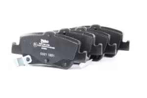 VALEO Brake pad set 302156 Brake pads,Brake pad set, disc brake TOYOTA,AURIS (NRE15_, ZZE15_, ADE15_, ZRE15_, NDE15_),AURIS (NZE18_, ZRE18_)