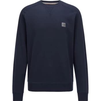 Hugo Boss Westart Crewneck Sweatshirt Navy Size M Men