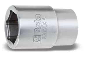 Beta Tools 920INOX-A 10 INOX Stainless Steel 1/2" Dr Hex Socket 10mm 009203010