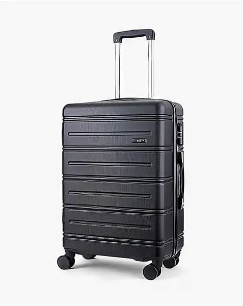 Rock Luggage Lisbon VLJZF Medium Black Suitcase