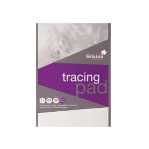 Silvine Professional Tracing Pad 50 Sheets A4 A4TPR