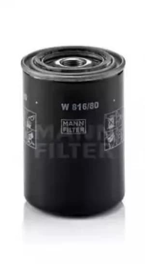 Oil Filter W816/80 By Mann