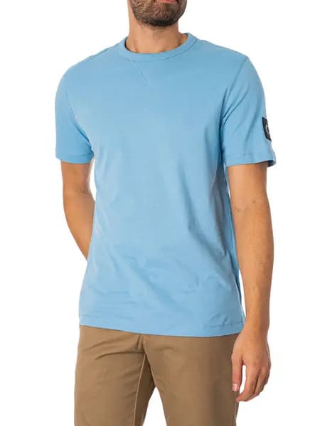 Calvin Klein Jeans Badge Regular T-Shirt Dusk Blue M