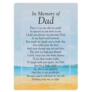 Graveside Memorial Cards - In Memory Of Dad