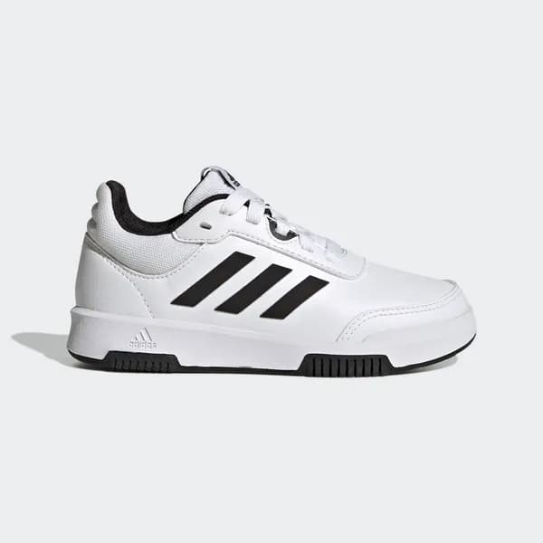adidas white & Black tensaur sport 2.0 Junior trainers White & Black UK 2 (EU 34)