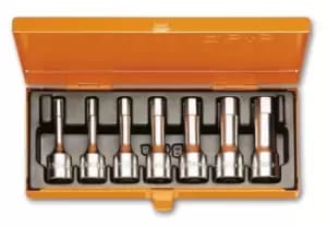 Beta Tools 920ME/C7 7pc 1/2" Square Drive Hex Bit Socket Driver Set in Case