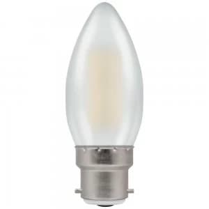 Crompton LED Candle BC B22 Filament Dimmable Pearl 5W - Warm White