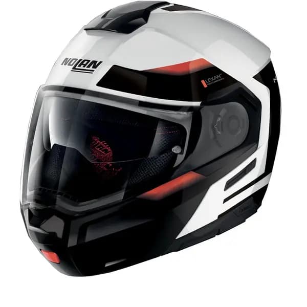 Nolan N90-3 Reflector 37 Metal White ECE 22.06 Modular Helmet Size 2XL