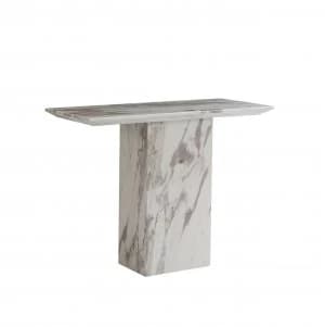 Linea Francesca Console Table White
