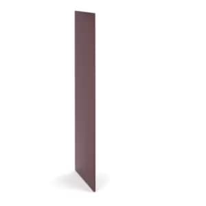 Flux single side finishing panel for 1700mm high locker - wine red
