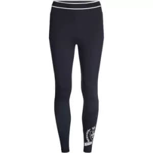 Tommy Sport Icon Hw Crest Legging - Blue