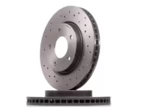 BREMBO Brake disc XTRA LINE - Xtra 09.B647.1X Brake rotor,Brake discs MITSUBISHI,Lancer VIII Limousine (CY_A, CZ_A),Lancer VIII Schragheck (CX_A)