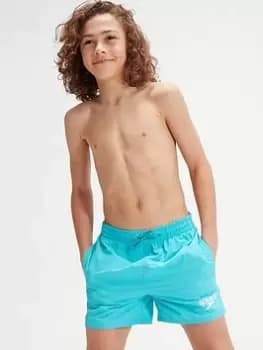 Speedo Boys Essential 13" Watershort, Green, Size 2XL