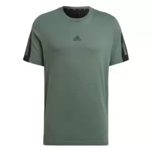 adidas Future Icons 3-Stripes T-Shirt Mens - Green