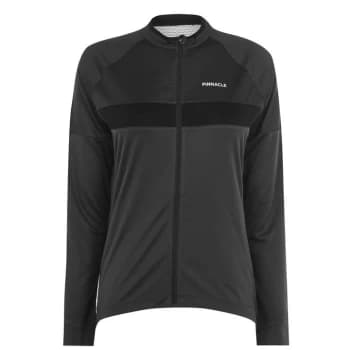 Pinnacle Race Long Sleeve Cycling Jersey Ladies - Grey