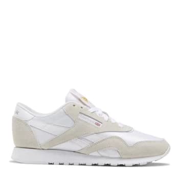 Reebok Classic Nylon Trainers - White