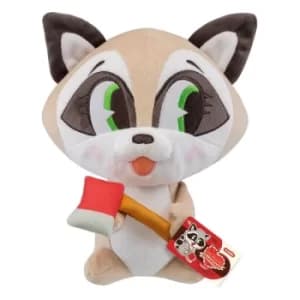 Villainous Valentines Paka Paka Plush Figure Raccoon 18 cm