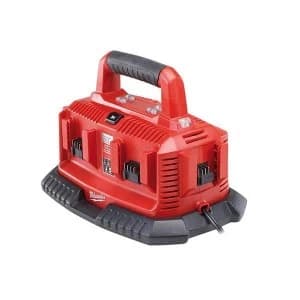 Milwaukee Power Tools M14 - M18 Multibay Multi Voltage Charger for 14-18V Li-ion 110V
