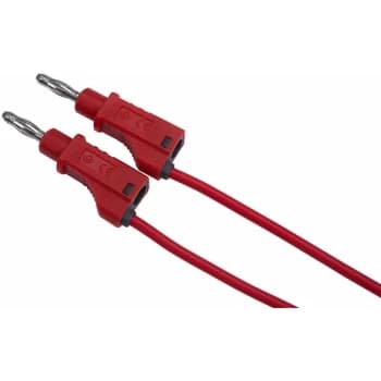 2110-50R 50cm 4mm Red Stackable Lead - PJP