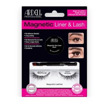 Ardell Magnetic Gel Liner & Lash Kit Demi Wispies Black