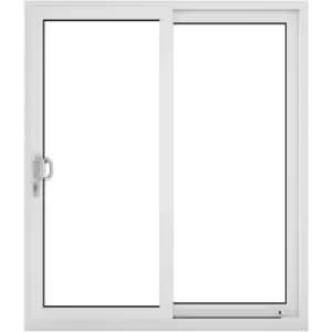 Crystal uPVC Sliding Patio Door Left Hand Open 1490mm x 2090mm Clear Double Glazed in White