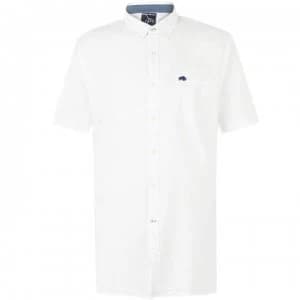 Raging Bull Raging Linen Shirt - White63