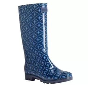 Regatta Lady Wenlock Wellies - Navy Tile