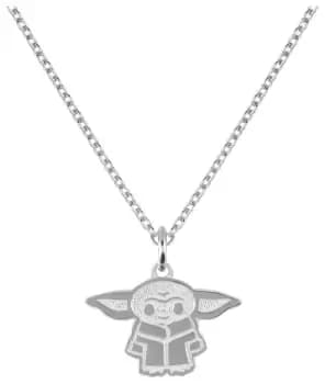 Disney Star Wars Kid's Sterling Silver Baby Yoda Pendant