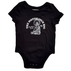 Biggie Smalls - Baby Kids Baby Grow - Black